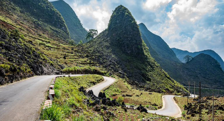 Navigating Traffic in Ha Giang Loop