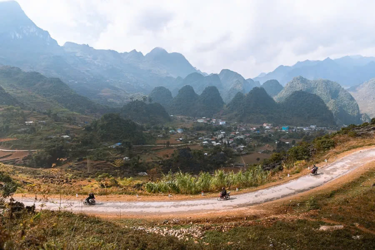 Navigating Traffic in Ha Giang Loop