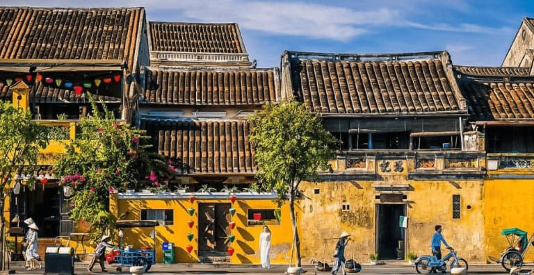 Old Quarters in Vietnam