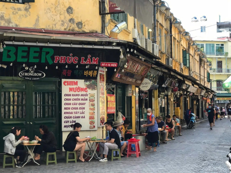 Old Quarters in Vietnam