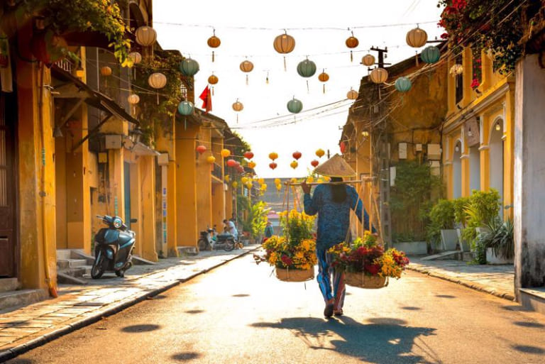 Old Quarters in Vietnam