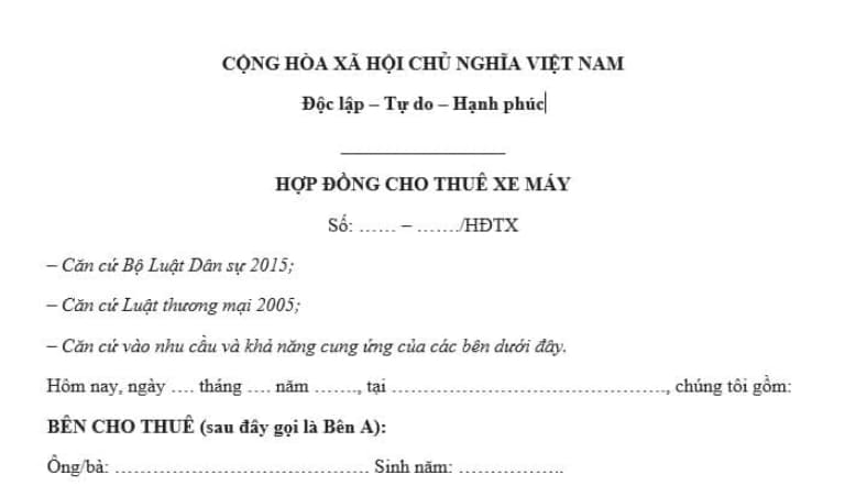 Permits and Documents for Riding By Yourself in Ha Giang