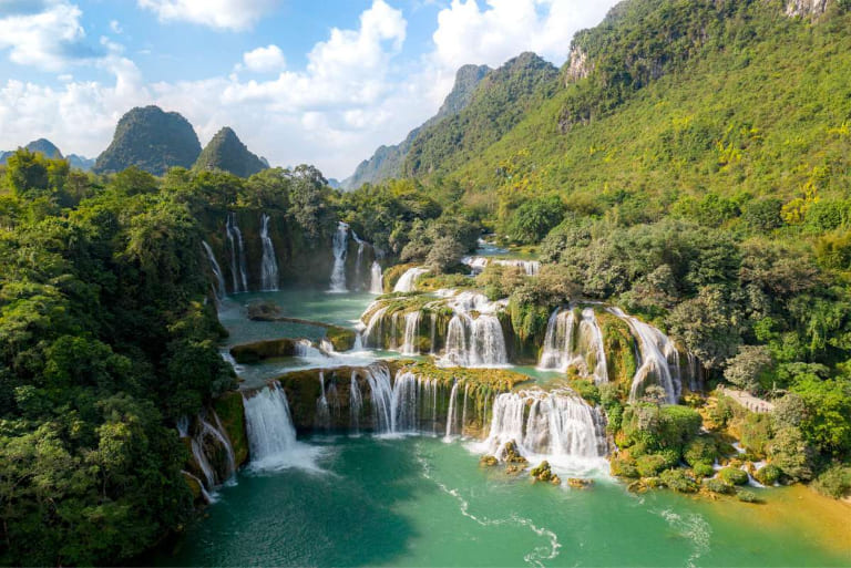 Waterfalls in Vietnam