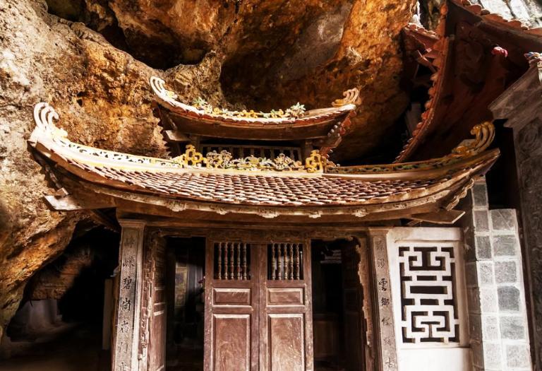 A 1,000-year-old temple on Dinh Mountain, combining rustic elegance and history.