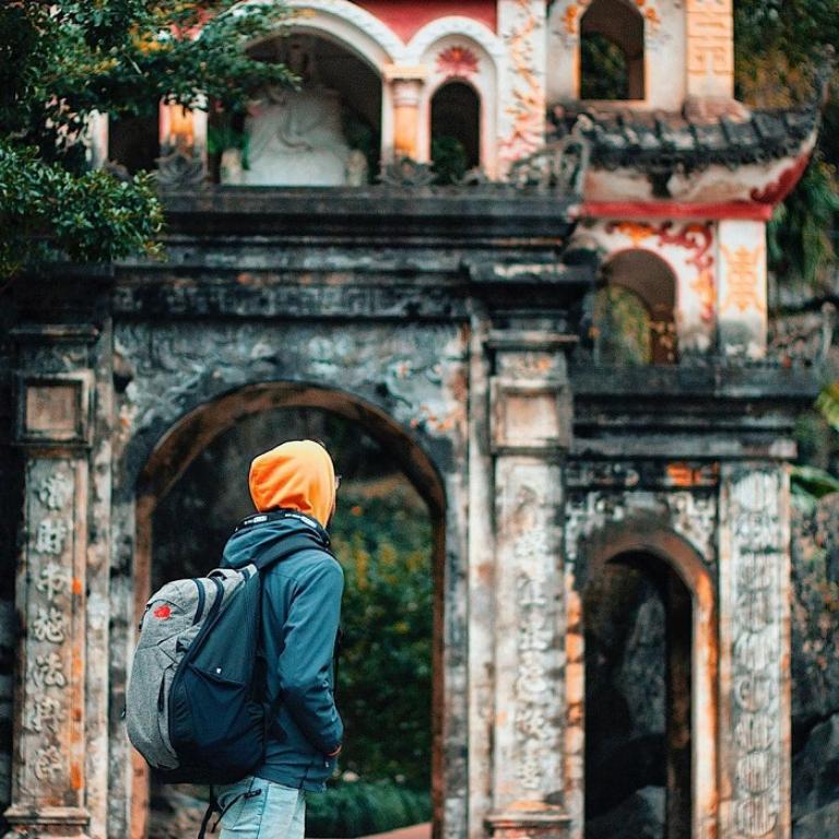 Bich Dong’s stone bridges, over 200 years old, add charm and historical significance.