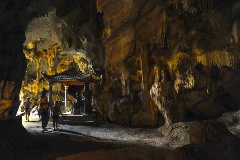 Dark Cave amazes with mysterious beauty and ancient stalactites shaped over millennia.