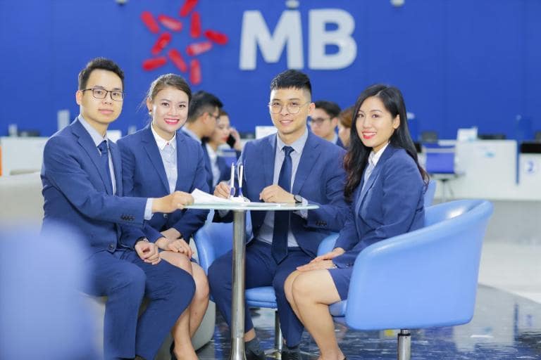 MB Bank: The go-to currency exchange Hanoi service with 40+ branches ready to assist you.