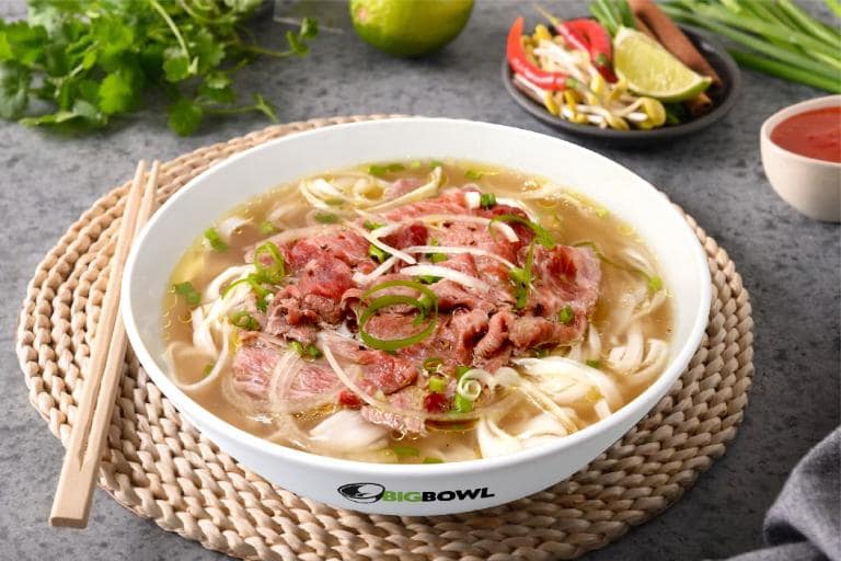 Big Bowl Pho offers rich, aromatic broth with tender noodles and fresh herbs