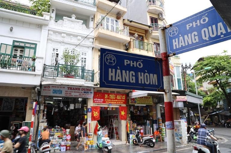 The 36 old streets of Hanoi date back to the 13th century, each historically associated with a specific trade.