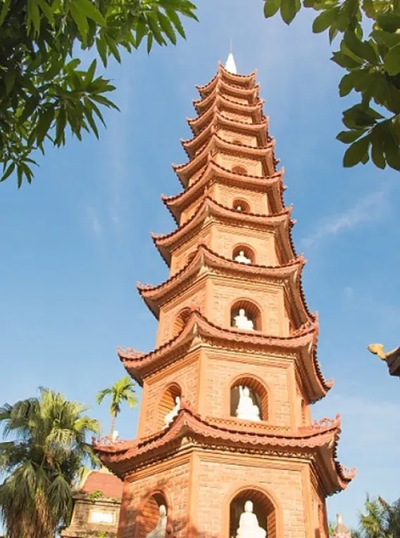 West Lake and Tran Quoc Pagoda