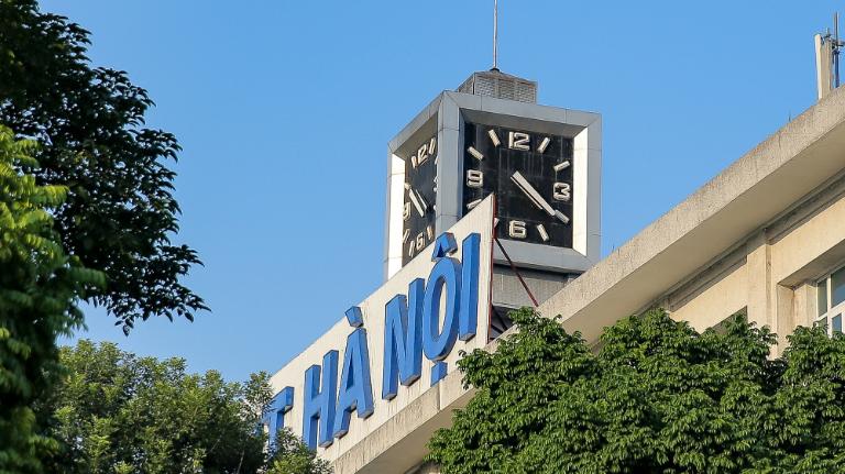 The Hanoi Office Post stands as a historical landmark, combining heritage and modern services at 75 Đinh Tiên Hoàng Street.