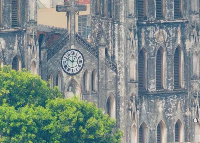 St. Joseph's Cathedral in Hanoi is a stunning example of Gothic architecture.