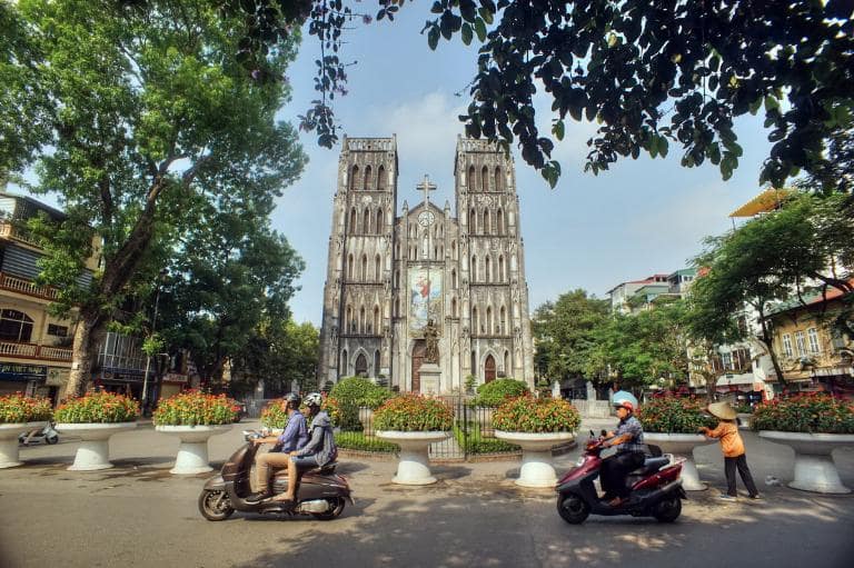 Explore Hanoi’s scenic streets; wear comfortable shoes for a smooth walk.