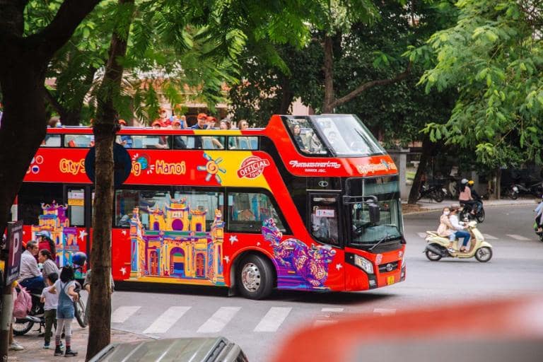 You can take a bus to Hanoi Walking Street for easy access to the area