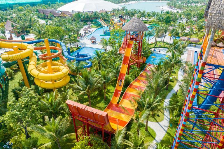 Water parks in Hanoi, like Vinpearl and Ho Tay, offer fun rides, pools perfect for summer.