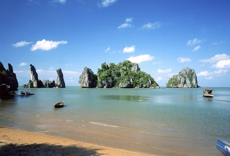 Beaches in Southern Vietnam