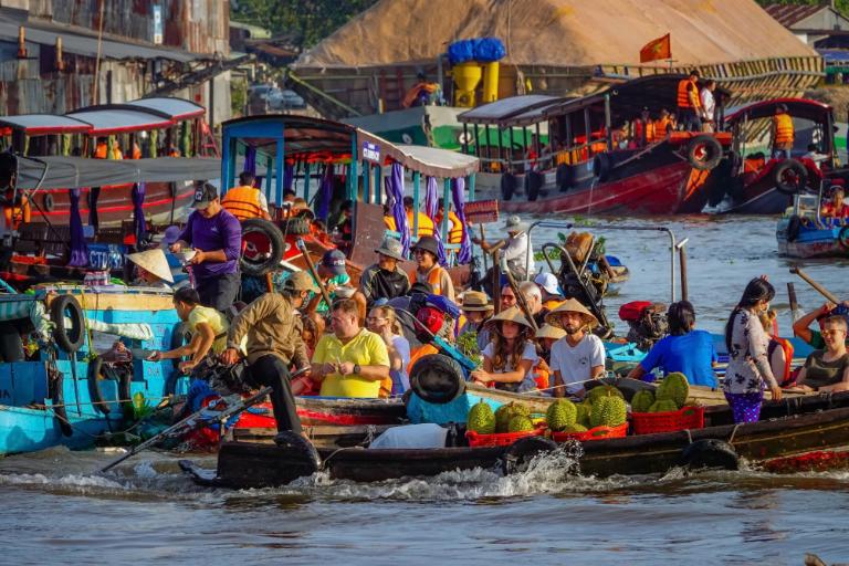 Floating Markets in Vietnam