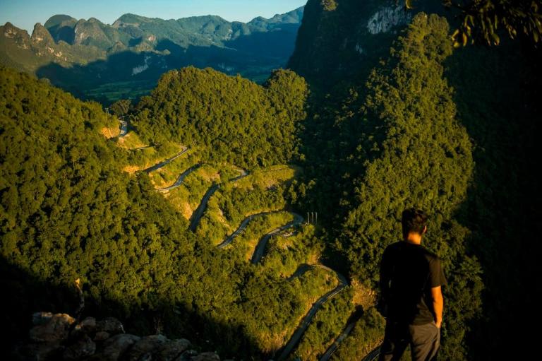 Me Pja Pass in Cao Bang