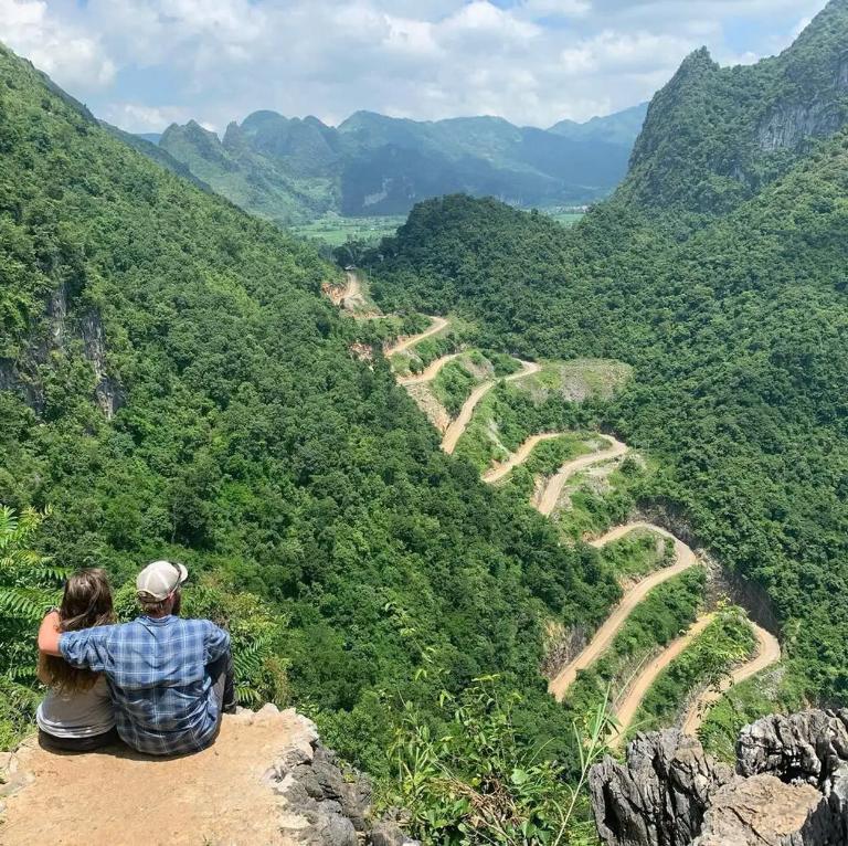 Me Pja Pass in Cao Bang