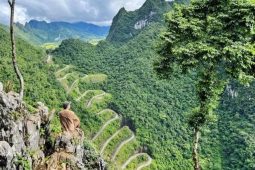 Me Pja Pass in Cao Bang