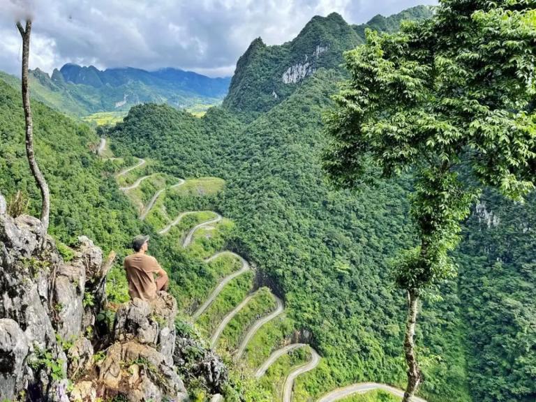 Me Pja Pass in Cao Bang