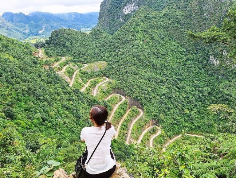 Me Pja Pass in Cao Bang