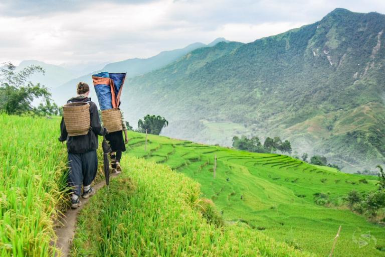 Me Pja Pass in Cao Bang