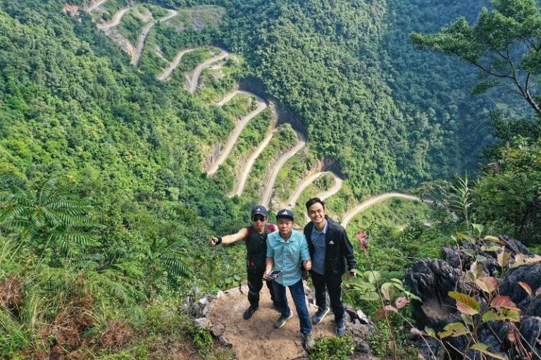 Me Pja Pass in Cao Bang