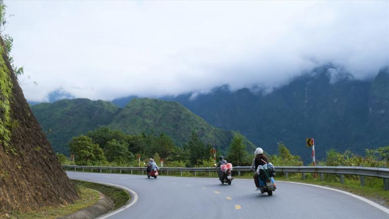 Motorbiking in Vietnam