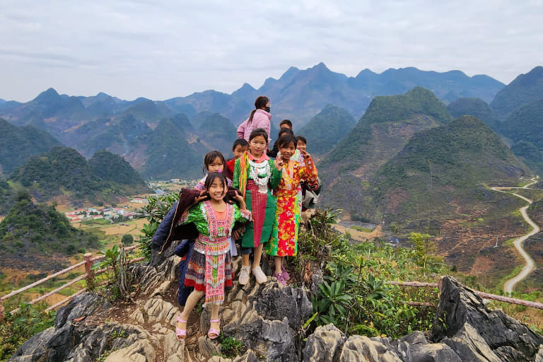 Traveling with Kids in Ha Giang Loop