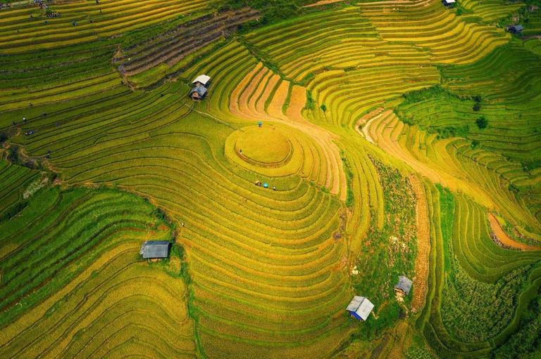 With over 2,200 hectares of beauty, Mu Cang Chai is called a "natural wonder" in Vietnam’s mountains.