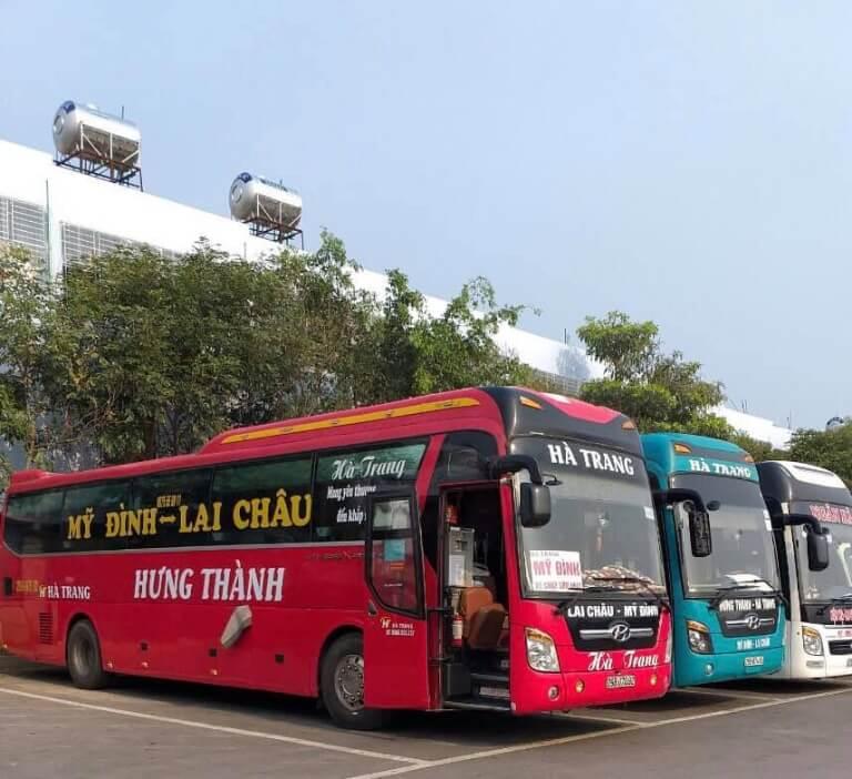 Buses from Hanoi to Mu Cang Chai take 7-8 hours and cost around 300,000 VND per trip.