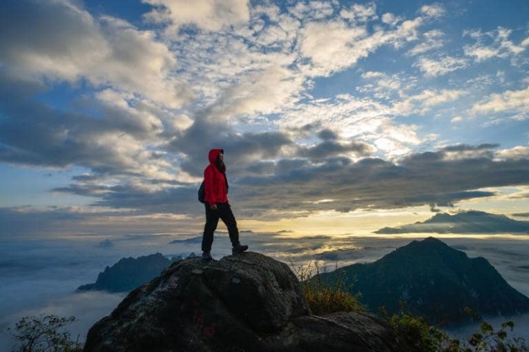 On Ta Xua, enjoy magical views of peaks above an endless sea of clouds.