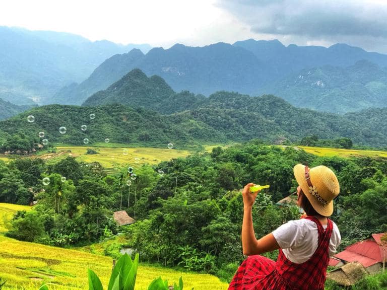 Trekking Pu Luong brings you closer to nature with stunning views and fresh mountain air.