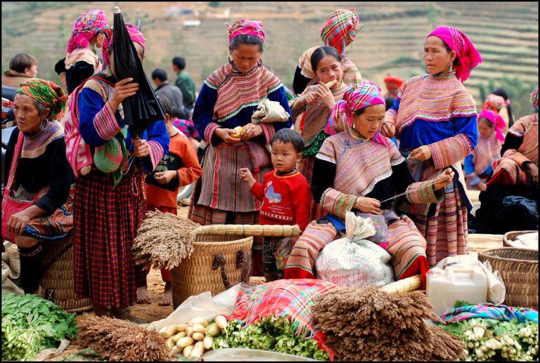 Markets in Sapa