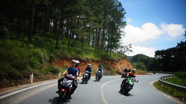 Preparation for a Ninh Binh Motorbike Tour