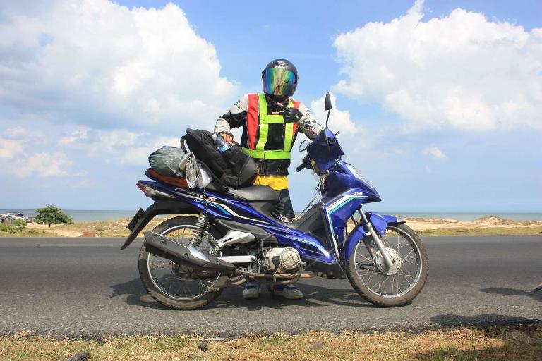 Preparation for a Ninh Binh Motorbike Tour