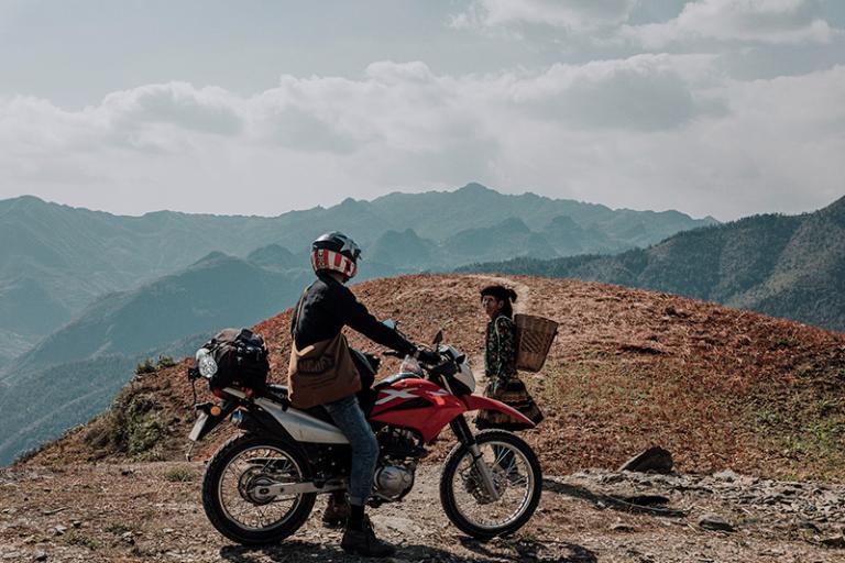 Preparation for a Ninh Binh Motorbike Tour