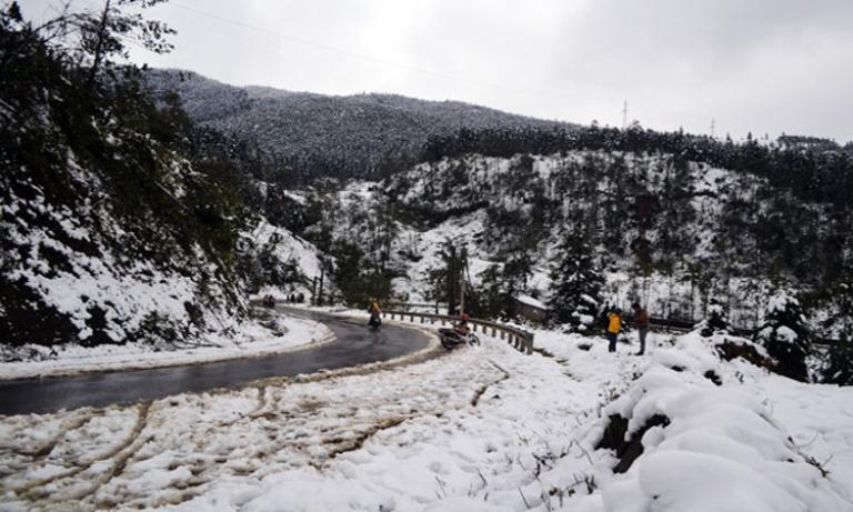 Snow in Sapa