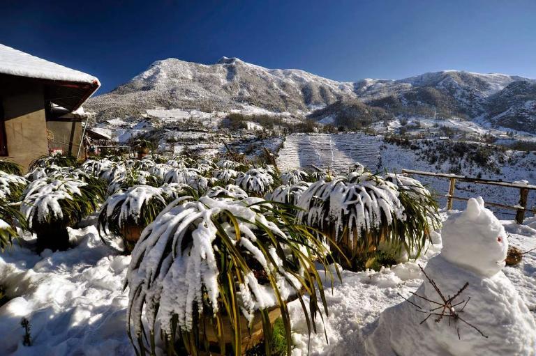 Snow in Sapa