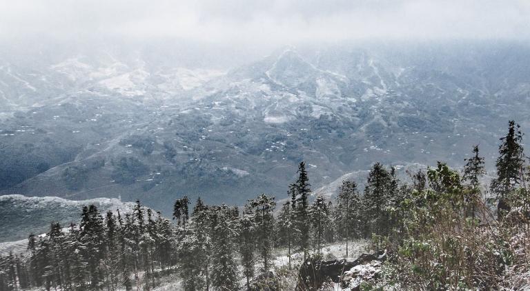 Snow in Sapa