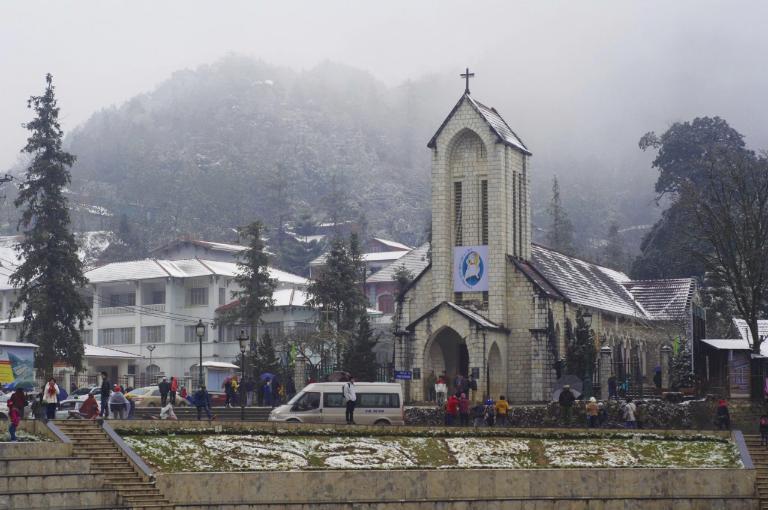 Snow in Sapa