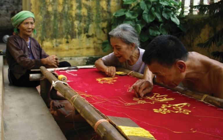 Van Lam Embroidery Village