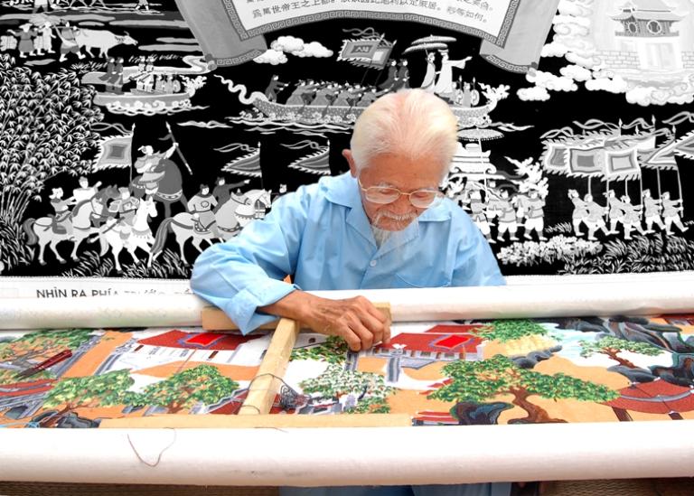 Van Lam Embroidery Village