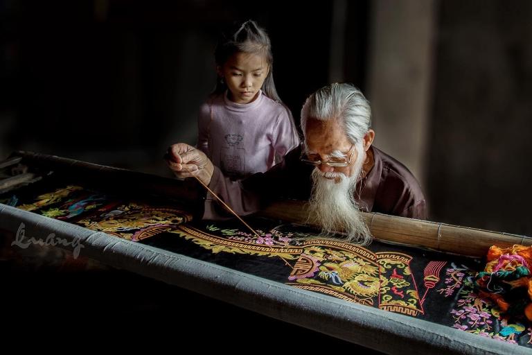 Van Lam Embroidery Village