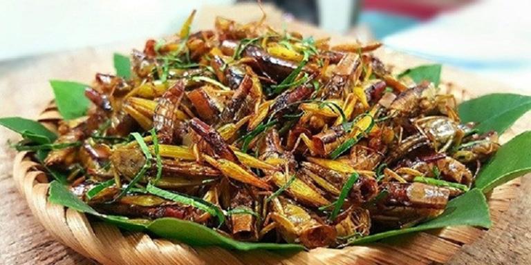 Yen Bai Stir-Fried Larvae