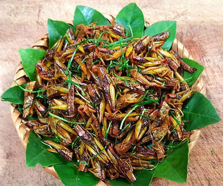 Yen Bai Stir-Fried Larvae