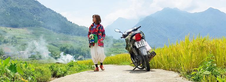 For the thrill-seekers, riding a motorbike to Yen Bai is an unforgettable experience.