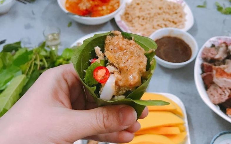 Nhech Raw Fish Salad