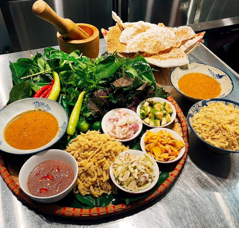 Nhech Raw Fish Salad